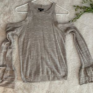 Cold Shoulder Sweater